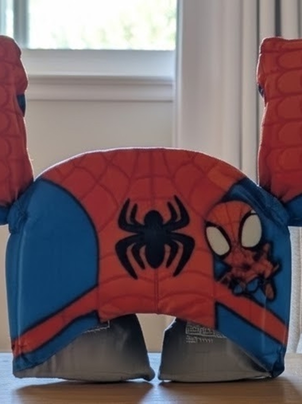 Kids Superhero Float Vest - Red & Blue Spider Design